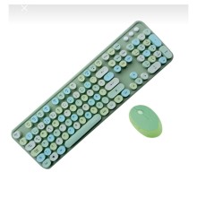 Mofii Zr513/Y Sweet Yeşil Klavye Mouse Set