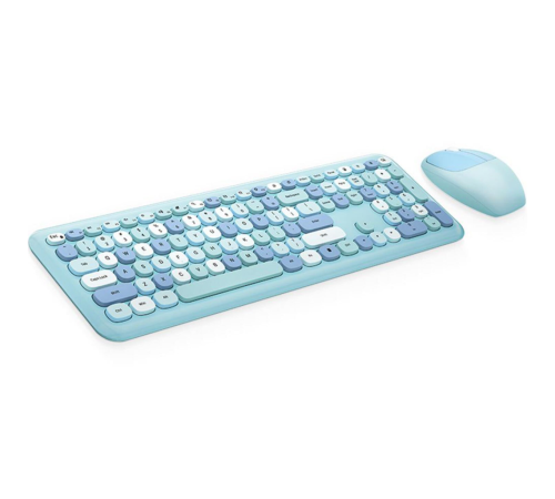 Mofii No666 Mavi Klavye Mouse Set