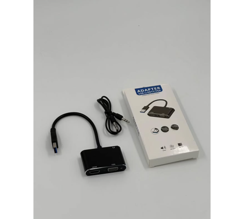 Usb Hdmi+Vga+Aux Çevirici ZR702