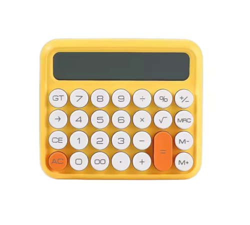 ZR740 Jn-800 Junno Sarı Hesap Makinesi