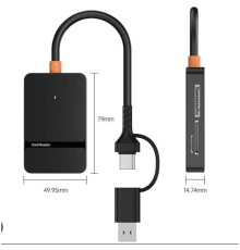 ZR783 Ads-316 Type-C + Usb 8 İn 1 Card Reader 5Gbps