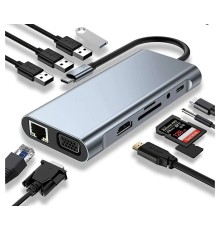 Type C 11 In 1 ZR44 Hdtv Multifunction Adapter