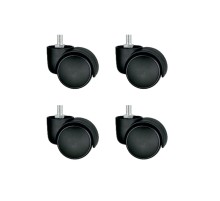 Bürosit Plastik Vidalı Teker - 50MM HKS152 - 4 Adet