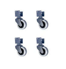 Furç U-Sunta Bilyalı Teker - 20x50 - Gri - 35x18 HKS183 - 4 Adet