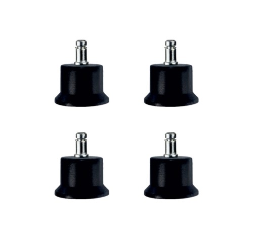 Bekleme Ayak Geçmeli Pimli - 50MM - Siyah 11MM HKS282 - 4 Adet