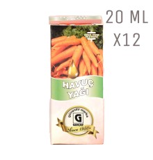 Havuç Yağı 20ml X12 Adet