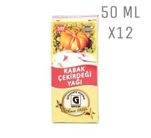 Kabak Çekirdeği Yağı 50 ML X12 Adet