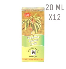 Sandal Ağacı Yağı 20ml X12 Adet