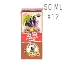 Üzüm Çekirdeği Yağı 50ml X12 Adet