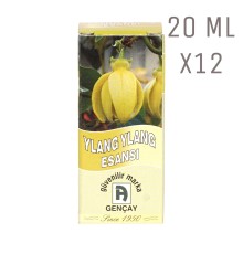 Ylang Ylang Esansı 20ml X12 Adet