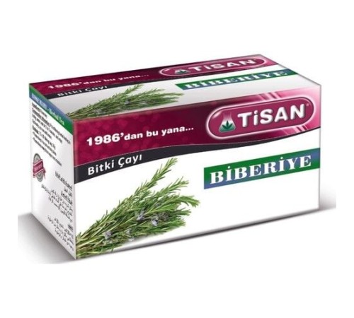 Biberiye Bitki Çayı 20 Sallama Poşet 12 Adet