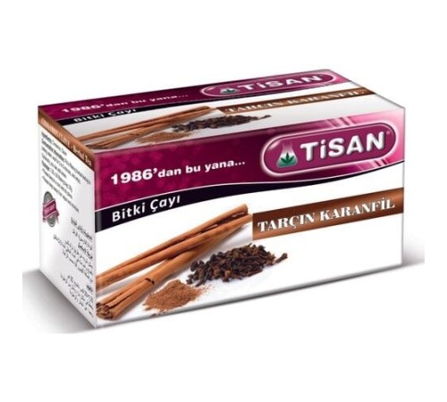 Tarçın Karanfil Çayı 20 Sallama Poşet 12 Adet