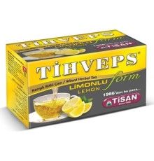 Tihveps Limon Aromalı Form Çayı 20 Süzen Poşet 12 Adet