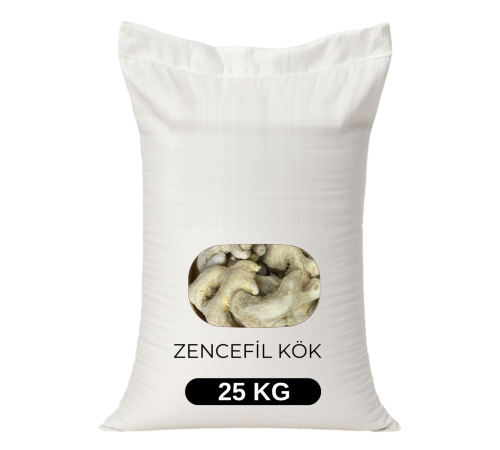 Kök Zencefil - Kuru Zencefil 25 KG