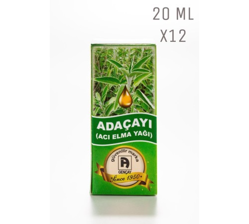 Adaçayı (Acı Elma)Yağı 20 Ml