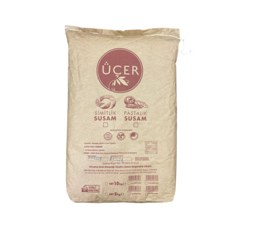 Üçer Susam Beyaz Susam 10KG