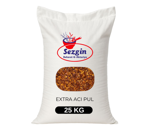 Extra Acı Pul Biber 25KG