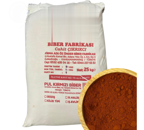 Önder Extra Acı Toz Biber 25KG