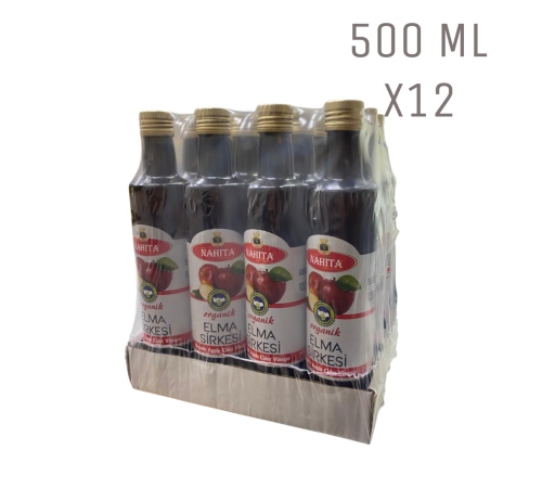 Organik Elma Sirkesi 12 Adet