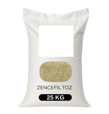 Öğütülmüş Zencefil - Zencefil Tozu 25 KG