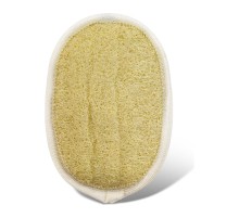 Oval Banyo Kesesi %100 Doğal Kabak Lifi Peeling Etkili Çift Taraflı Yüz ve Vücut 12 Adet