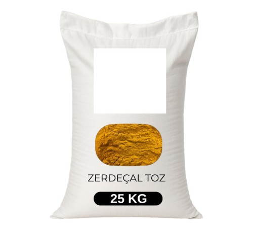 Öğütülmüş Zerdeçal - Toz Zerdeçal 25 KG