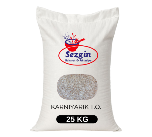 Karnıyarık Tohumu Tozu 25 KG