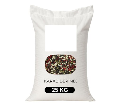 Renkli Karabiber - Mix Karabiber 25 KG