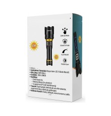 50W 1000 Lümen Yüksek Menzil Şarjlı El Feneri RT-453