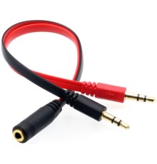 Tek Girişli Kulaklığı Mikrofon ve Ses Çeviren Kablo RXY-4611