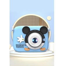 Dijital Fotoğraf Makineleri Oyunlu Çocuk Kamerası 1080P Hd CMR16 Mavi