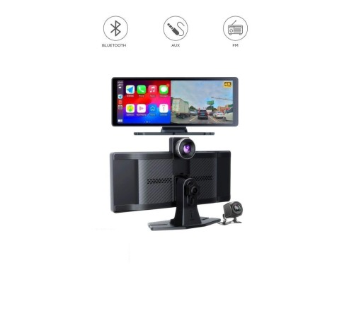 Araç Kamerası Ön Arka Wifi Bluetooth 4K Carplay T94C41