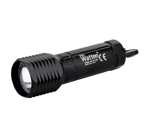 Mini Profesyonel Zoomlu LED El Feneri Şarjlı Güçlü Işık Yüksek Performans WT-094