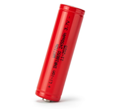 18650 2450mAh 3.7V Li-ion Şarj Edilebilir Pil Güçlü Performans Yüksek Kapasiteli WT-INR18650