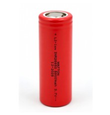 INR 26650 5000mAh 3.7V Li-ion Şarj Edilebilir Pil - Kırmızı