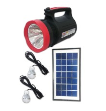 Güneş Enerjili LED Ampul Fener Taşınabilir Işık WT-315