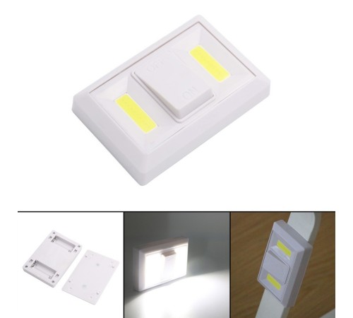 COB LED Duvar Dolap Lambası Güçlü Aydınlatma Kablosuz Pratik Kullanım WT-382