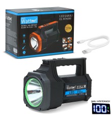 25W LED Şarjlı El Feneri – Kamp, ve Acil Durum için Güçlü Aydınlatma WT-417