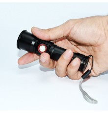 1000 Lümen USB Şarjlı LED El Feneri XML-2 Güçlü Aydınlatma Kompakt Taşınabilir Model WT-611