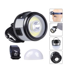 7 Mod Şarjlı Kafa ve Kamp Lambası Güçlü LED Aydınlatma Çok Amaçlı Kullanım WT-618