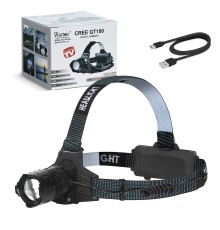 GT100 LED Şarjlı Kafa Lambası Güçlü Aydınlatma Yüksek Performanslı Profesyonel Model WT-628