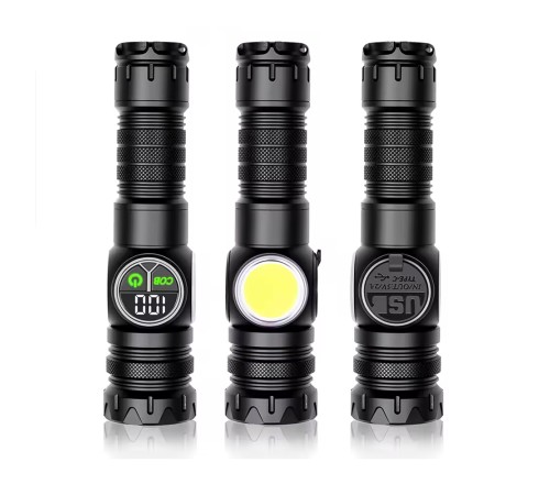 9 Mod Şarjlı Kamp Lambası ve El Feneri – Çok Fonksiyonlu LED Aydınlatma WT-704