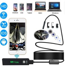 WiFi Serisi Endoskop Boroskop Yılan Kamera – Sert Kablo 10 MT