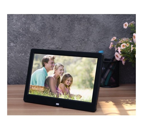 Dijital Fotoğraf Çerçevesi 10.2 inç Video+Mp3 Kumandalı