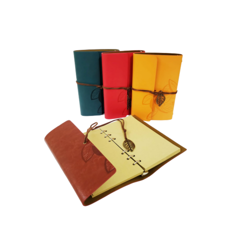 Yaprak Desenli Hatıra Defteri