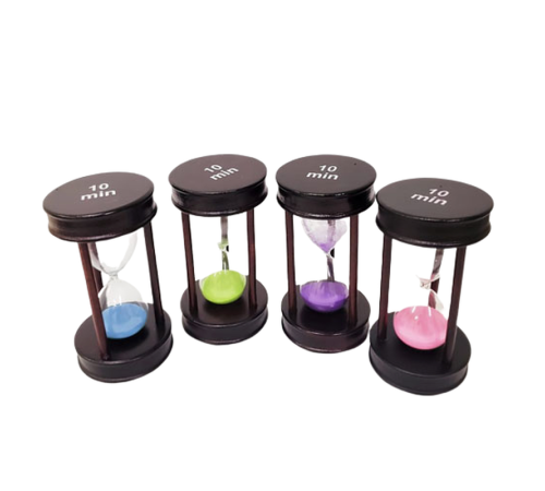 Dekoratif Ahşap 10 Dakika Kum Saati