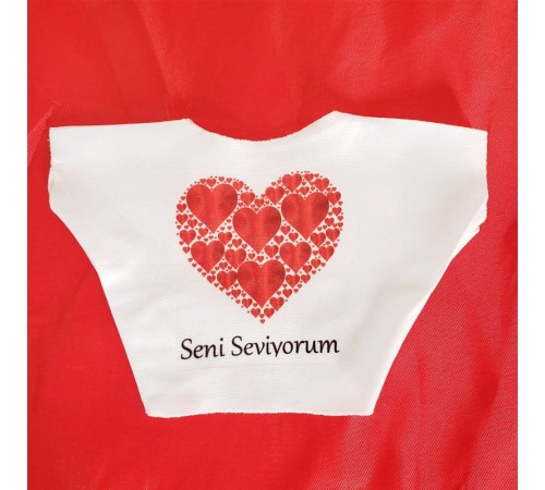 Seni Seviyorum Baskılı Tişört