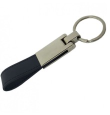Promosyon Anahtarlık Gümüş Siyah