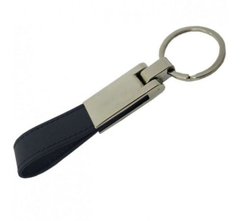 Promosyon Anahtarlık Gümüş Siyah
