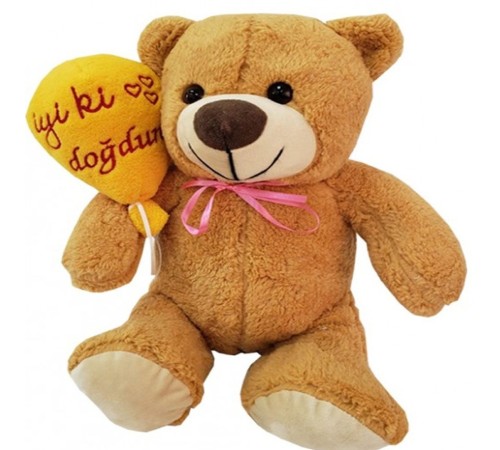 İyiki Doğdun Balonlu Ayıcık